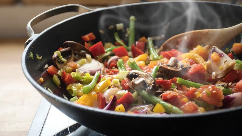 de beste wokpan met antiaanbaklaag